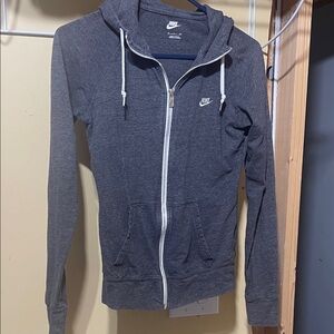 Nike Charcoal Full-Zip Hoodie